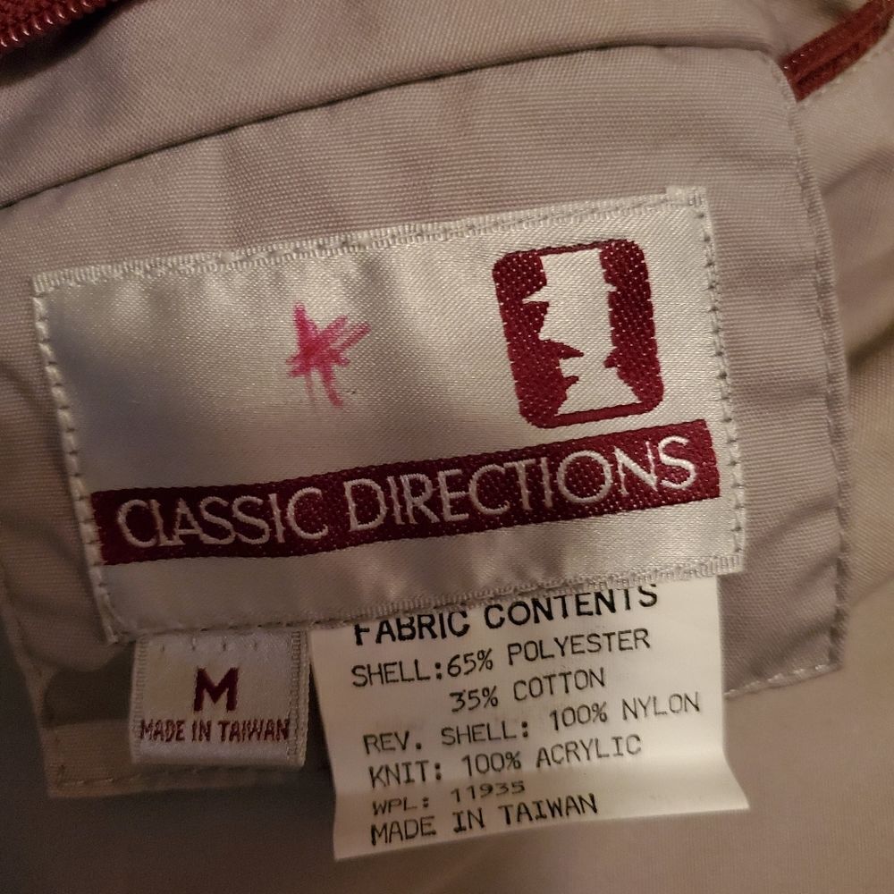 Classic Directions Reversible Throwback Jacket M - Picture 14 of 15